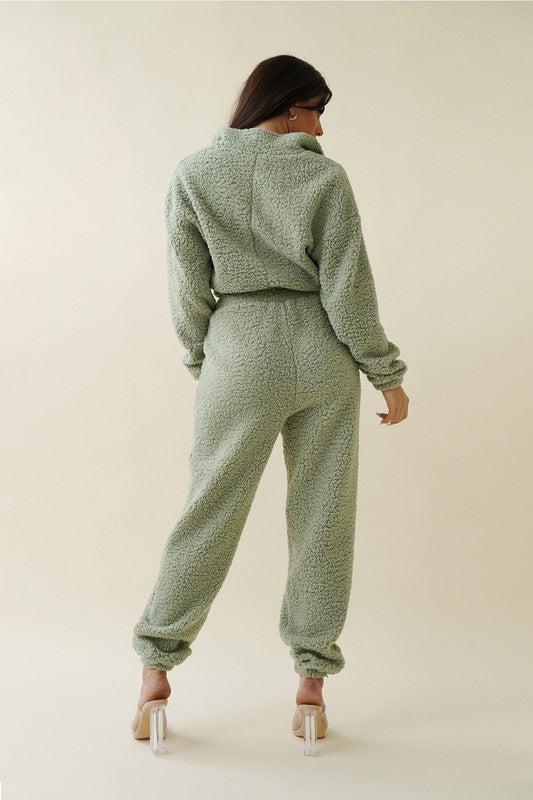 Comfy Teddy Jogger Set